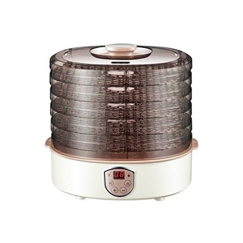 LLW Digital Food Dehydrator Electric Dried fruit machine with 5 Tray Adjustable Temperature Control and Timer