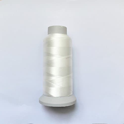Eastern Fashional Life Heavy-Duty  Size T70#69 Bonded Nylon Sewing Thread - 1500 Yard Spool (White-2 PCS)