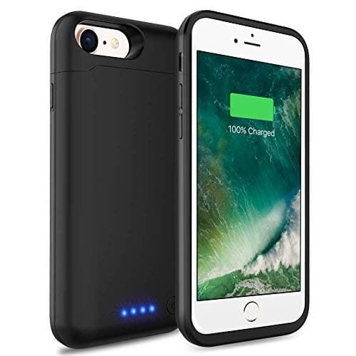 Battery Case for iPhone 6 6s, 6000mAh Gasopic Portable Protective Charging Case Compatible with iPhone 6/6s (4.7 Inch) Charger Case Extended Battery