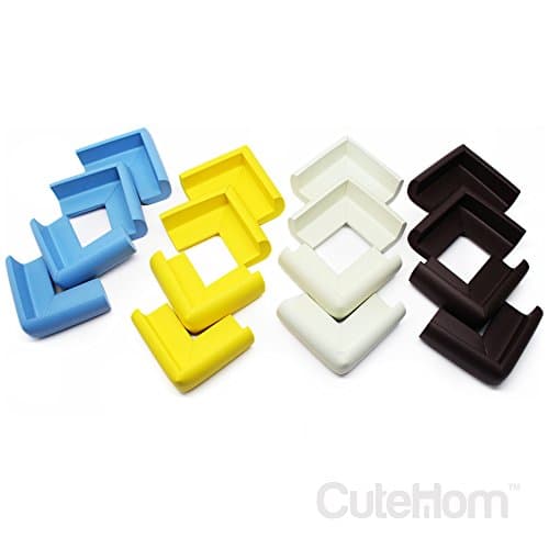Cutehom Corner Guards for Baby - Set of 16 Foam Edge Corner Protectors