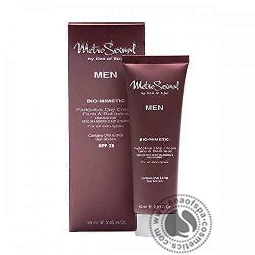 METROSEXUAL BIO MIMETIC PROTECTIVE DAY CREAM - FACE & BALDNESS FOR MEN by superkrit
