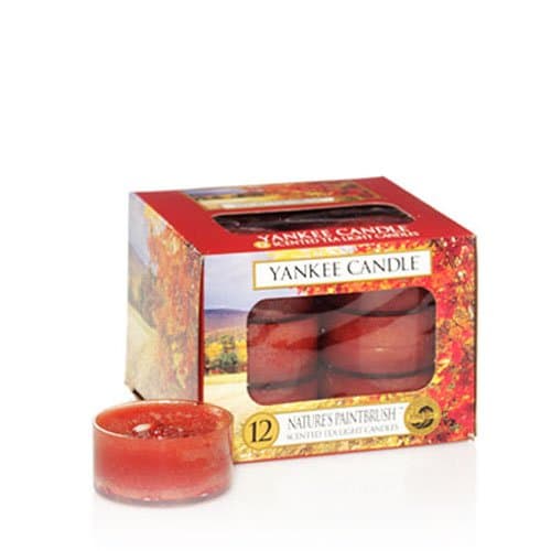 Yankee Candle Nature's Paintbrush Tea Lights Box of 12