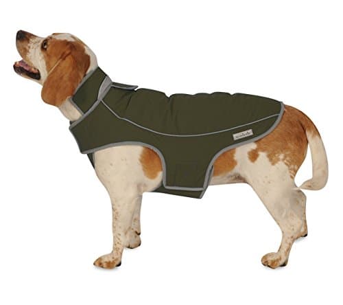 Precision Fit Technology Dog Coat | my canine kids | Bark Brown size XXLarge