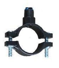 Drain Saddle Valve with 1/4 Inch Tube by Tube OD 40mm Quick Connect Push Fittings for RO Water Reverse Osmosis Pure Filter System