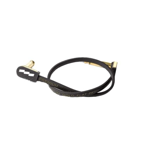 EBS PG-58 Gold Flat Patch Cable - 58 Centimeter, Angle-Angle