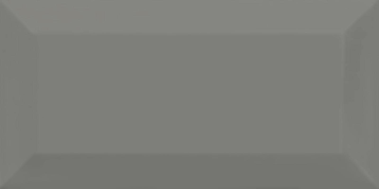 Metro Dark Grey Ceramic Wall Bathroom Tile Subway Brick Effect 100mm x 200mm Bevelled Edge Kitchen Tiles Gloss Finish 1m2 Box of 50