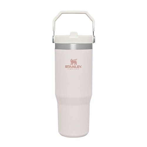IceFlow Flip Straw Water Bottle With Straw