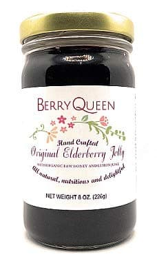 Organic Elderberry Jelly - Pure Natural Elderberry Extract (8oz Jelly)