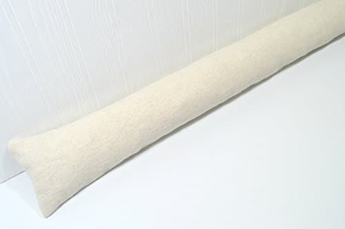 Door Draft Stopper 42 inch Farmhouse Canvas Cedar Fill