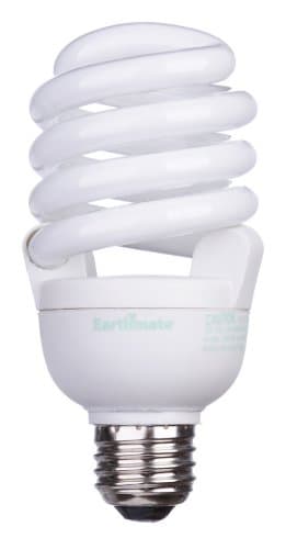 EP2357AE 23-Watt Spiral CFL Full Spectrum Bulb, 6 Pack