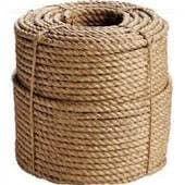 EVERSTRONG 100% Manila Twisted Rope in 600 Ft Coil x Various Sizes, 3/8",1/2", 5/8",3/4",1",1-1/4",2" (3/4")