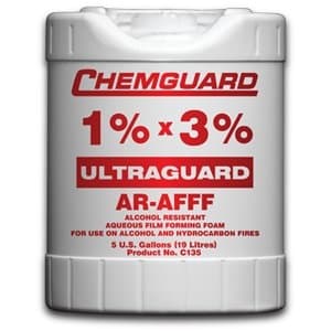 Ultraguard 1% x 3% AR-AFFF Foam Concentrate, 55 Gallon Pail