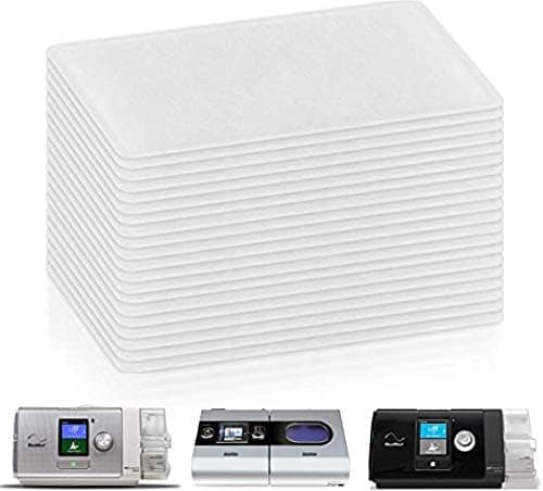 20 Pack CPAP Filters ResMed Premium Disposable Air Filter Universal Replacement Filter Fits ResMed Airsense10 Aircurve10 Airstart 10 ResMed S9 Series CPAP Standard Machines