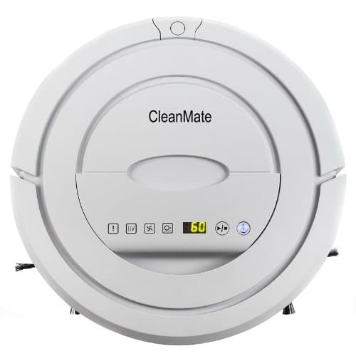 CleanMate QQ5TVSWhite Robotic Vacuum Cleaner