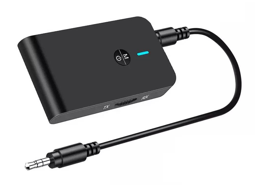 SoundOwl Bluetooth 5.0 Transmitter and Receiver, 3-in-1 Wireless Aux Bluetooth Adapter, Low-Latency Audio Bluetooth Car Adapter, Auto, TV, Home Stereo System