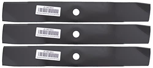 Erie Outdoor Power Equipment 3 Mulching Lawn Mower Blades for John Deere M143520 M145516 MIU11251 Z425 Z445 LX279 LX280 54" Deck
