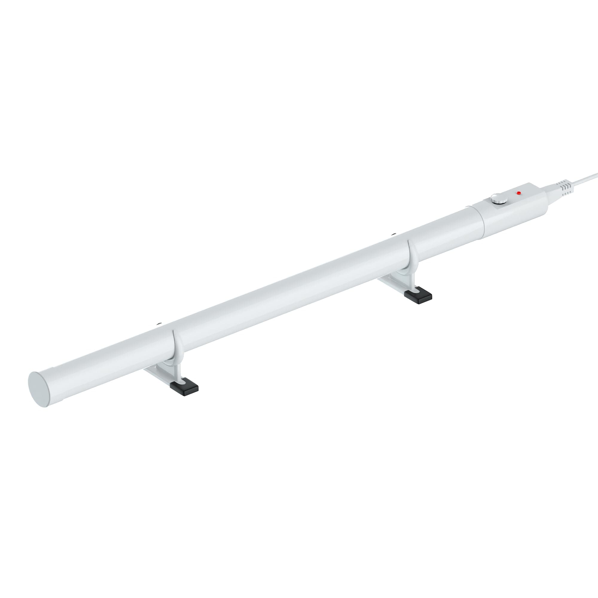 Hylite Slimline Ecoheater Tube Heater with Thermostat White 750mm 90W