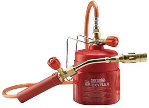 Mobile Professional Soldering Butane Welding Torch Kit - Product code:504000 Oxyflex - Made in Italy - Oxyturbo