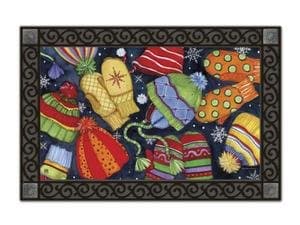 MatMates Hats & Mittens Doormat