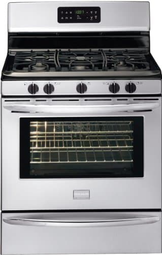 Frigidaire DGGF3042KFGallery 30" Stainless Steel Gas Sealed Burner Range - Convection