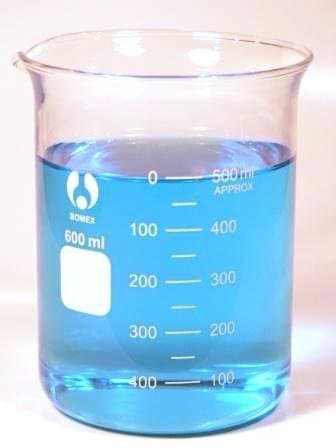 Bomex 600ml Low Form Glass Graduated Beakers (pk of 6)