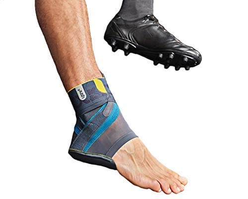 Push SportsAnkle Brace Kicx Size 2 Left – for Running, Football, Rugby, Injury Recovery, Sprain, Ankle stabilisation for Men, Women