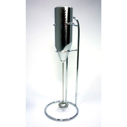 Aero latte satin (gloss without silver) with stand set milk foamer AERCOF00AL3S01 (japan import)