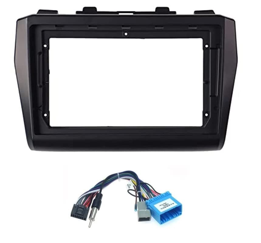 Jeet Enterprises Android Stereo Frame for 9 Inch Android Stereo with Power Cable Connector for New Swift 2018