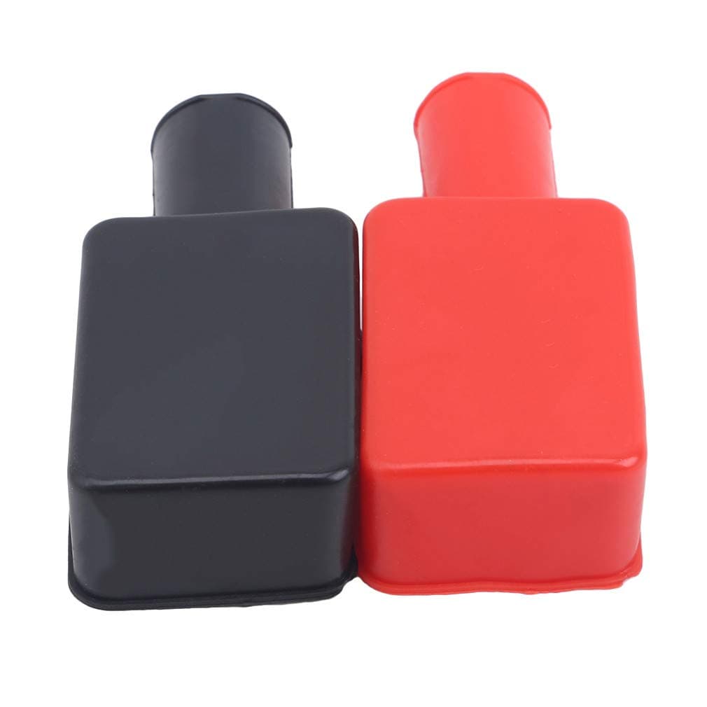 Rubber Plastic Boat Insulating Protector Car Battery Negative Positive Terminal Covers Cap