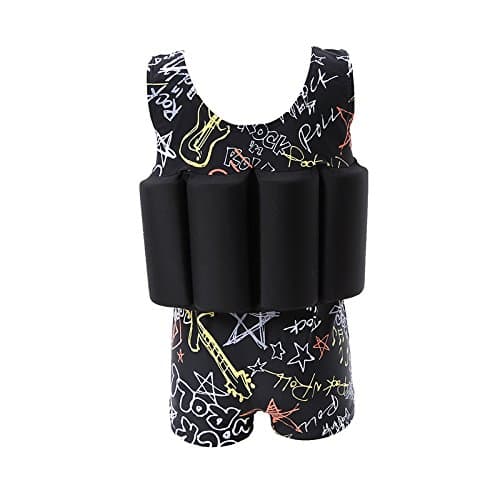 Wowelife Float Suit Baby Upgraded One-Piece Buoyancy Swimsuit with Arm Bands Learn to Swimming for Boys and Girls, 1-3 Years