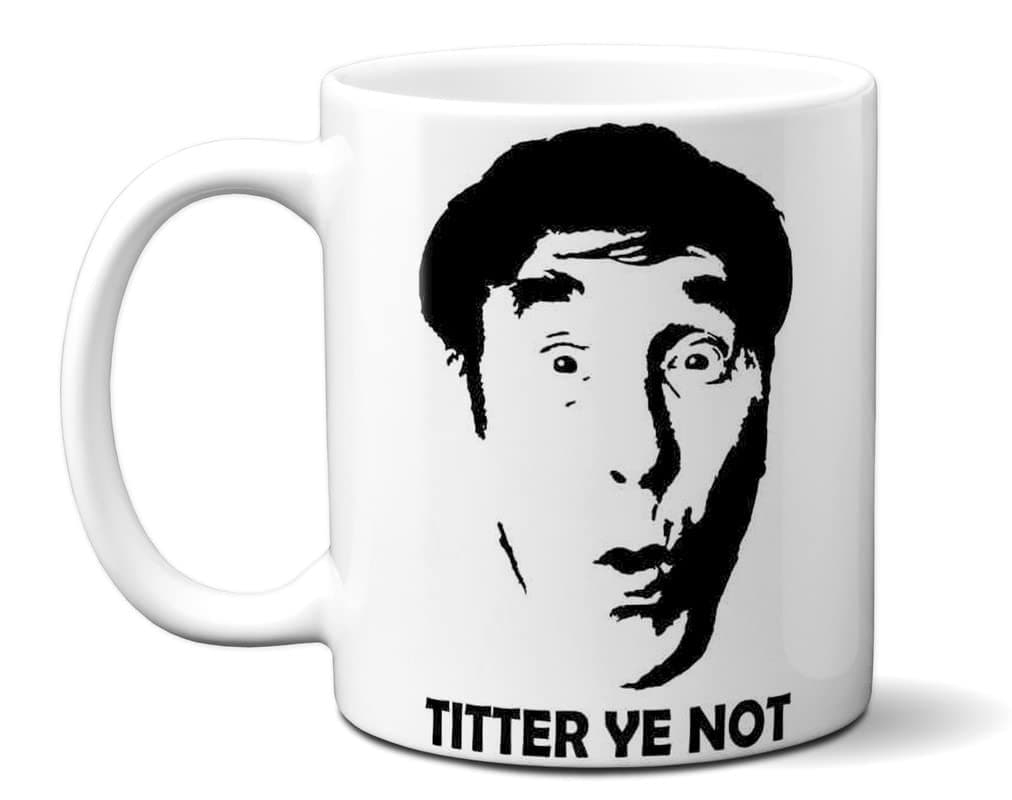 Frankie Howard - Titter Ye Not - Pop Art - 11oz Ceramic Mug