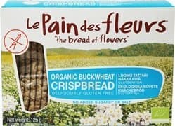 Le Pain des FleursBuckwheat Crispbread No Added Sugar Or Salt 125G by Le Pain Des Fleurs