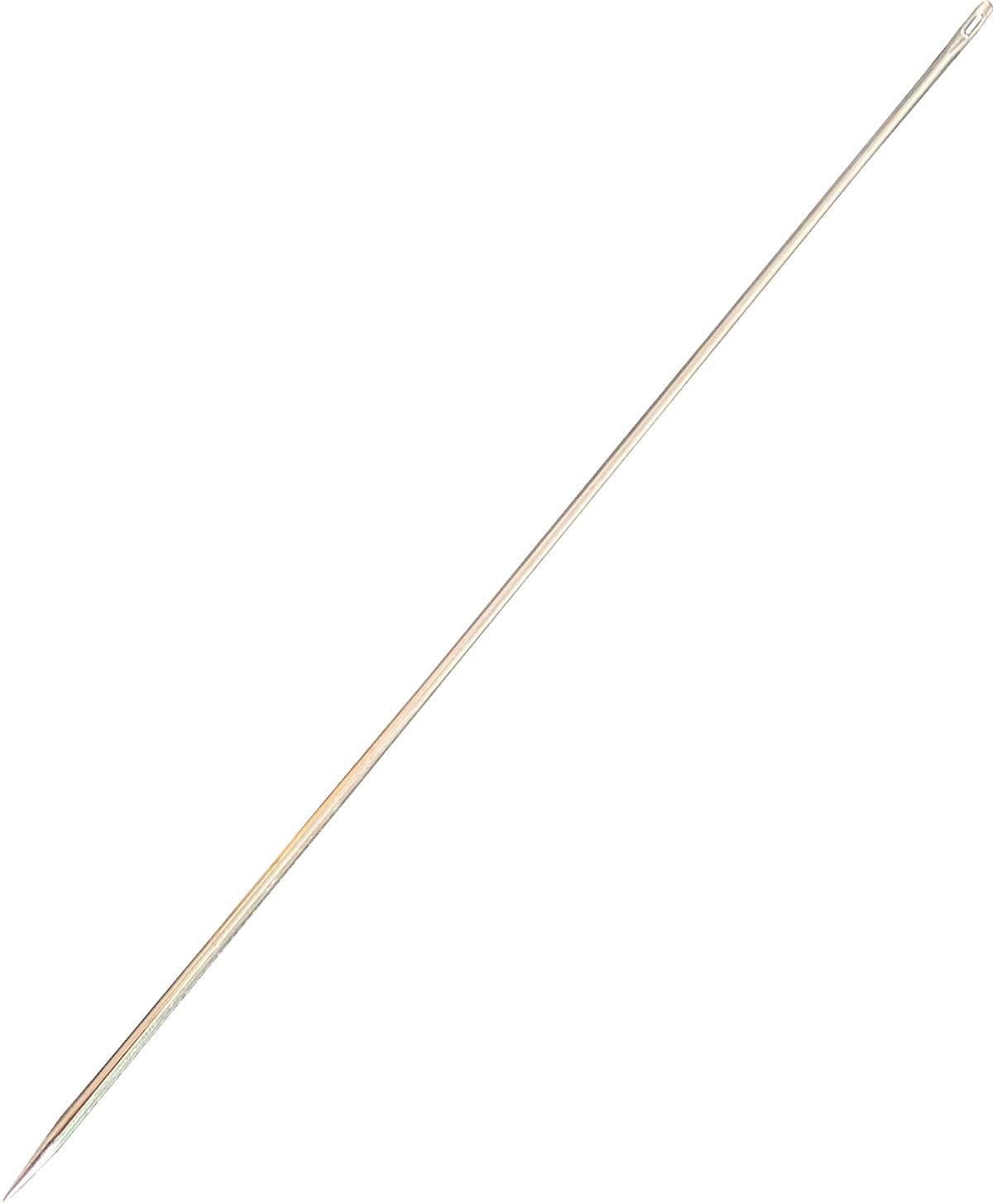 Olgamo Professional Upholstery Large Eye Long Needle Easy to Thread, Hand Sewing Needle (10 Inch)