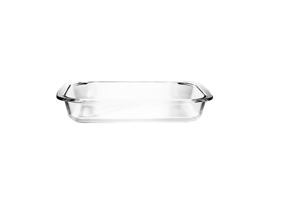 Tempered Glass Bakeware Heat-Resistant Rectangle Baked Rice Dish Microwave Oven Plate