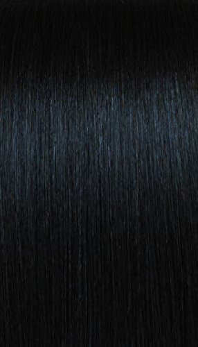 ZurySis Synthetic Hair Faux Locs Swiss Lace Front Wig - LOC LACE WELLA (1B Off Black)