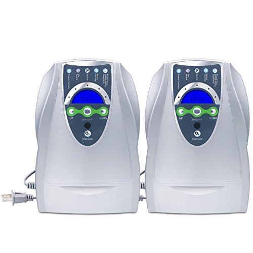 WSTA Ozone Generator Purifier,Air Water Ionizer Sterilizer,O3 Ozone Machine,Vegetable Fruit Sterilization Ozonator,2 Pack