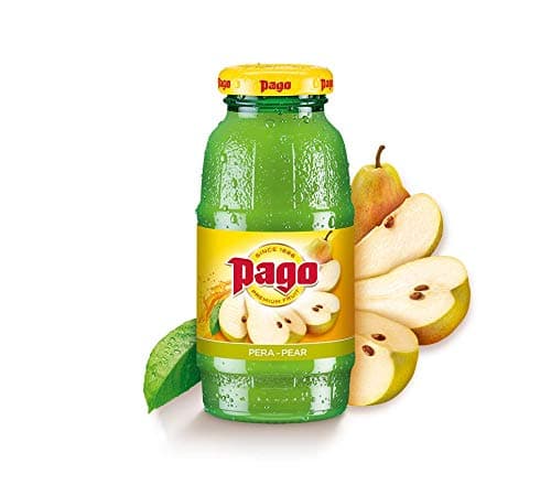 Pago-Pear-100% Natural Fruit and Vegan Friendly 200ml (pack of 12)