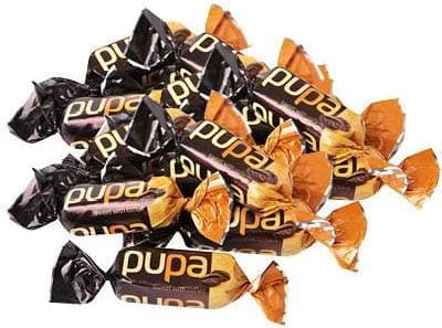 Pergale Gourmet Pupa Chocolate Candy, 2.2 lbs/ 1 kg