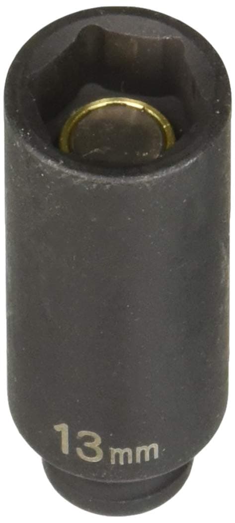 Grey PneumaticCORP 913MDG 1/4" Drive x 13mm Magnetic Deep