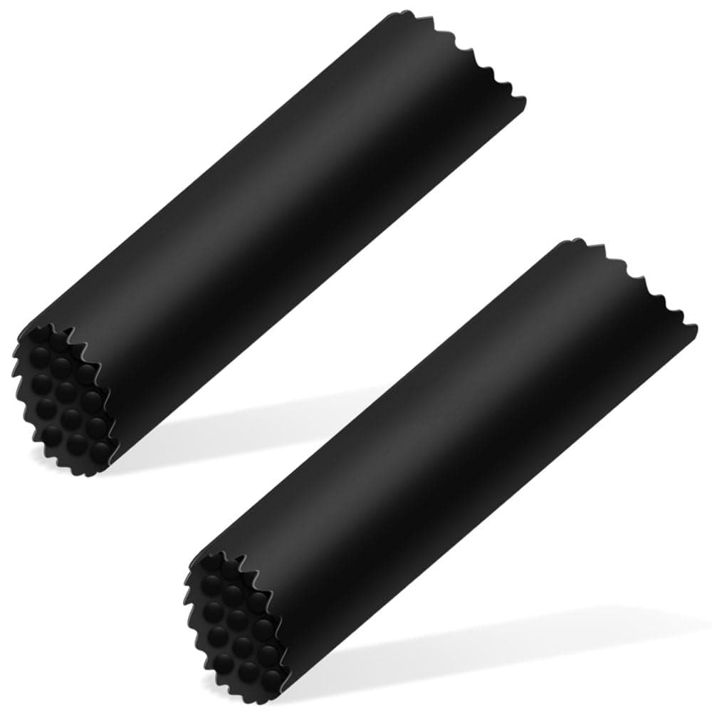 Garlic Peeler Silicone Garlic Skin Remover Roller Garlic Tube Rollers Skin Remover, Garlic Roller Peeling Tube Tool for Useful Kitchen Tools (Black)