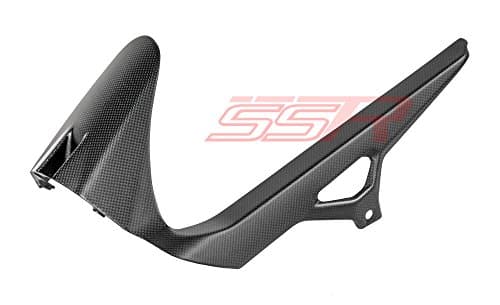 Ducati Monster 821 Matte Carbon Rear Tire Fender/mudguard/hugger w/ Chain Guard