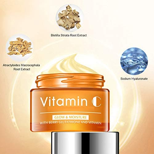 DISAAR Beauty Vitamin С Cream Glow Moisturizing Hyaluronic Acid Nourishment Multi-Function Essence 50ml