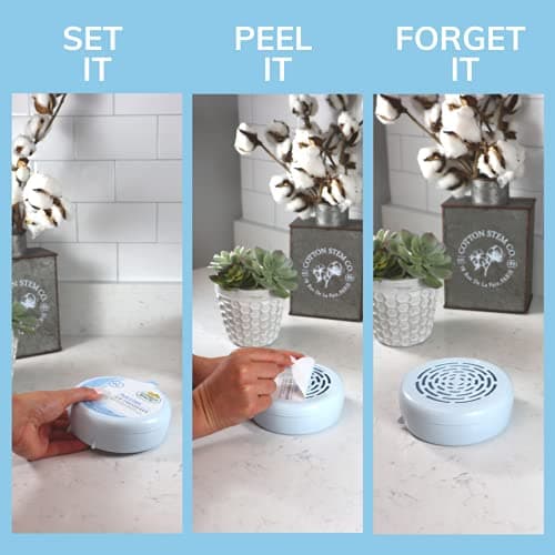 Citrus Magic Odor Absorbing Solid Air Freshener, Pure Linen, 8-Ounce, 6-Pack