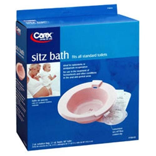 Carex Sitz Bath for Standard Toilets, Pack of 4