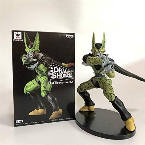 YIGEYI Dragon Ball Z Cell Ultimate Evolution Anime Action Figure 18cm PVC Figures Collectible Model Character Statue Toys