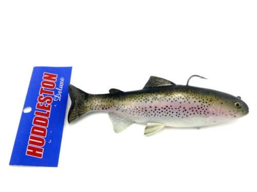 Huddleston Deluxe 8" Rainbow Trout Swimbaits (Rainbow Trout, ROF 5 w/Hook)