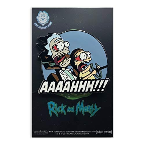 Ahhh!: 1.75" collectible hard enamel pin