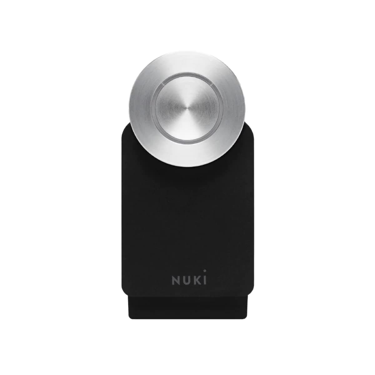 Nuki Smart Lock Pro (3rd generation), smart door lock with Wi-Fi remote access, electronic door lock turns your smartphone into a key, with Power Pack, Black