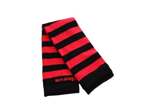 Red & Black Spirit Sleeves 17" for kids and adults.
