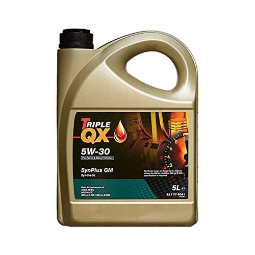 Triple QX 521776041 SynPlus 5L Oil 5 Litre 5W30 GM Fully Synthetic Not Low Saps